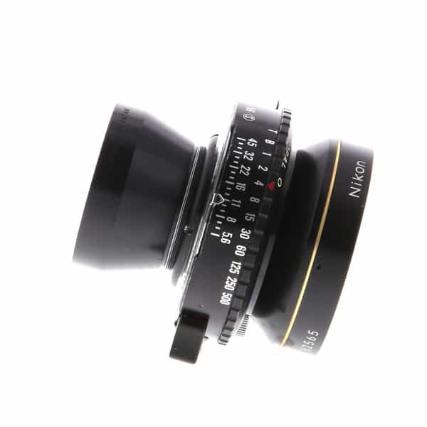 Nikon 120mm f/5.6 Nikkor AM* ED BT Copal 0 (35MT) 4x5 Lens at KEH