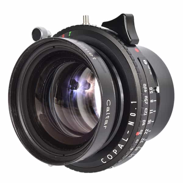 Calumet 210mm f/5.6 Caltar-S BT Copal 1 (42MT) 4x5 Lens 