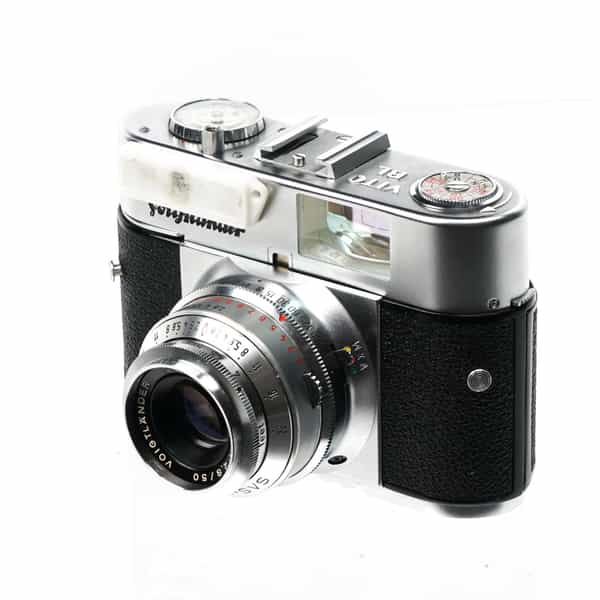 Voigtlander Vito BL 35mm Camera (50mm F/2.8 Color-Skopar), Bewi Meter, Bright Line Finder
