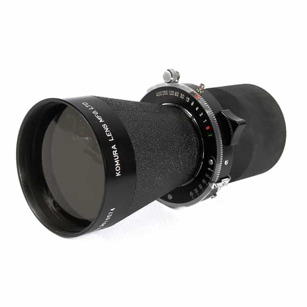 Komura 400mm f/8 BT Copal 1 (42MT) 4x5 Lens