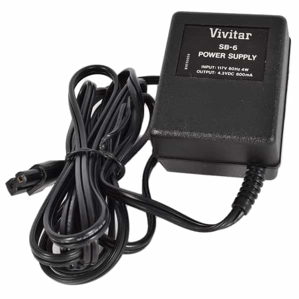 Vivitar SB-6 AC Adapter (265,285 (Not HV),Slide Printer) 