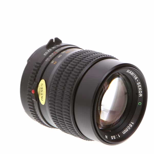 Mamiya Sekor C 150mm f/3.5 N Manual Focus Lens for 645 {58} at KEH 