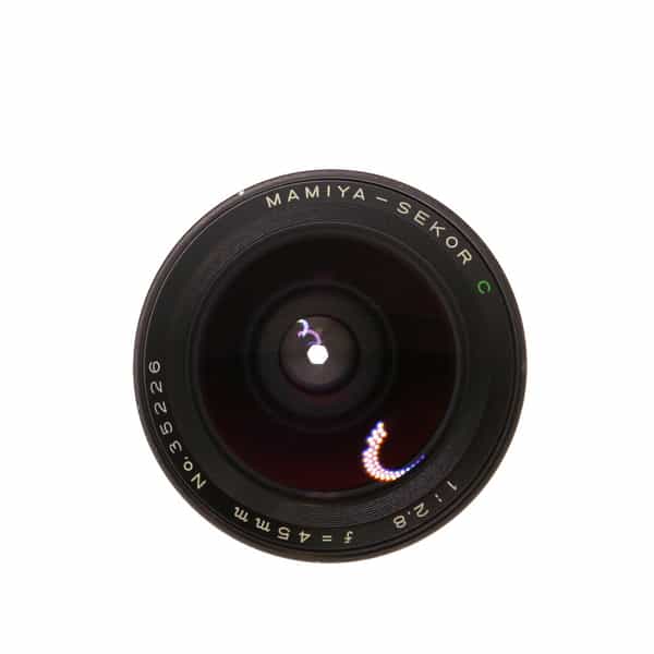Mamiya Sekor C 45mm f/2.8 Manual Focus Lens for 645 {77} - With Caps - BGN