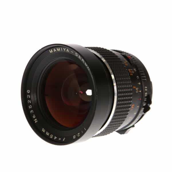 Mamiya Sekor C 45mm f/2.8 Manual Focus Lens for 645 {77} at KEH Camera