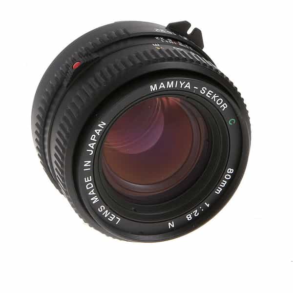 Mamiya Sekor C 80mm f/2.8 N Manual Focus Lens for 645 {58} - With Caps - EX
