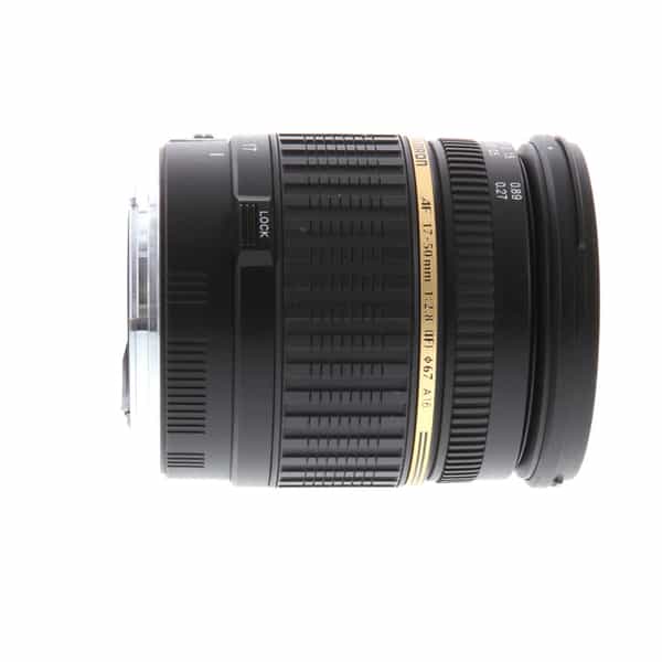 Tamron SP 17-50mm F/2.8 Aspherical DI II IF LD XR APS-C Lens for Canon EF-S  Mount {67} A16 - With Caps and Hood - BGN