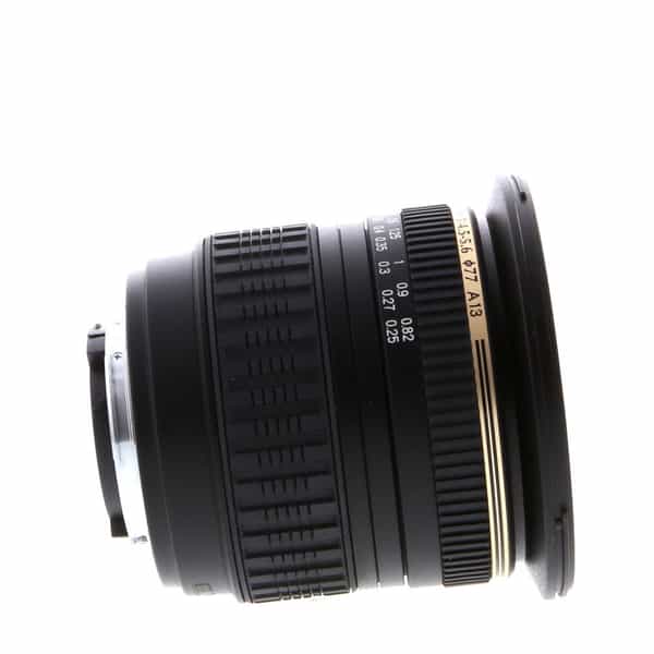 Tamron AF 11-18mm f/4.5-5.6 Aspherical LD Di II SP [IF] (5-Pin) Lens for  Nikon F-Mount {77} A13 - With Caps and Hood - LN-