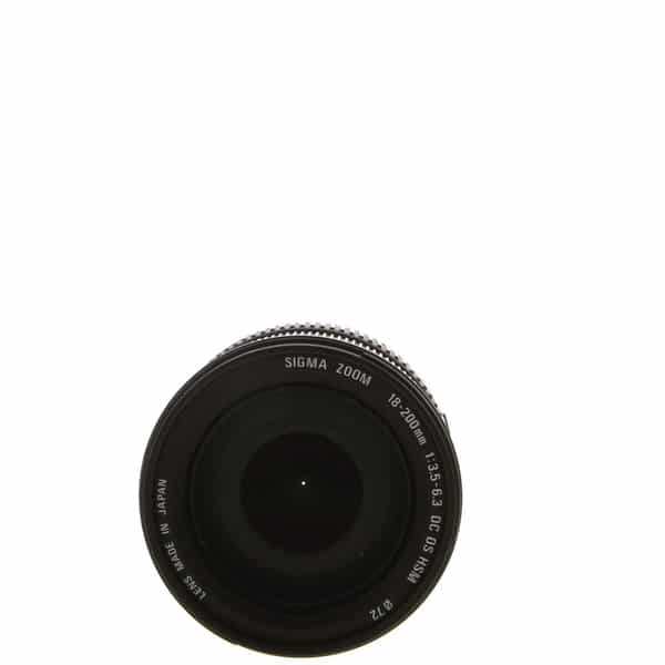 Sigma 18-200mm f/3.5-6.3 DC OS HSM AF Lens for Nikon APS-C DSLR