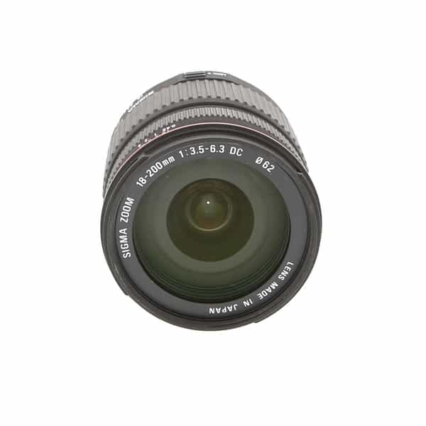 Sigma 18-200mm f/3.5-6.3 DC D AF Lens for Nikon APS-C DSLR {62} at