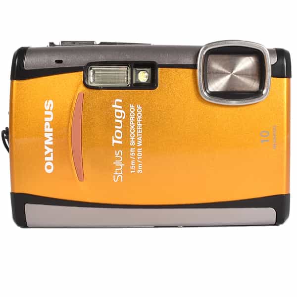 Olympus Stylus Tough 6000 Digital Camera, Orange {10MP}