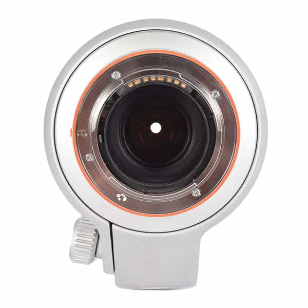Sony 70-400mm f/4-5.6 G SSM A-Mount Autofocus Lens, Silver [77] with Tripod  Collar/Foot - UG
