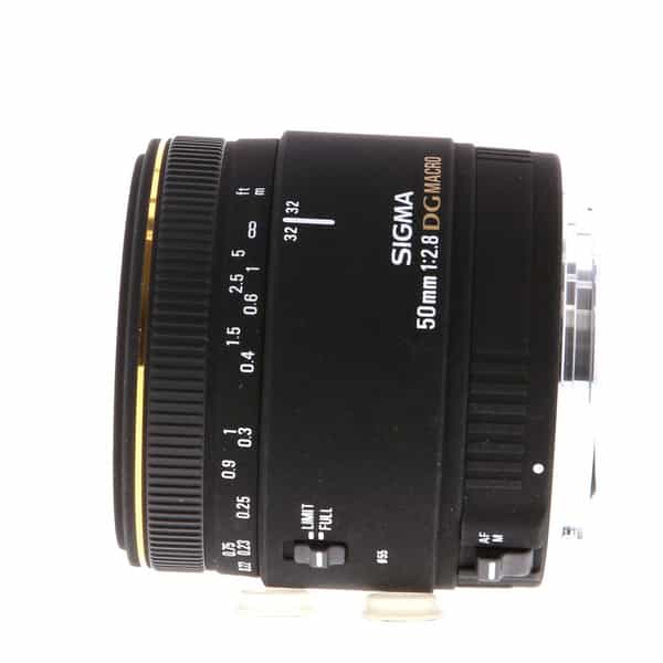 Sigma 50mm f/2.8 Macro EX DG Lens for Canon EF-Mount {55} at KEH