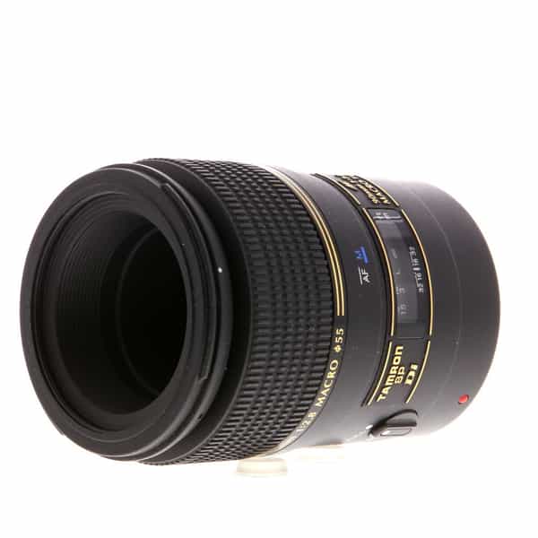 Tamron SP 90mm f/2.8 Macro 1:1 Di Lens for Canon EF-Mount {55} 272E - With  Caps and Hood - EX+