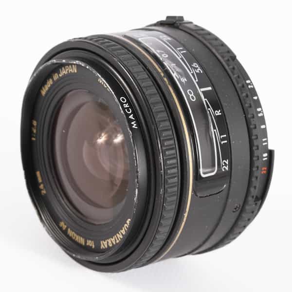 Quantaray 24mm F/2.8 Macro Autofocus Lens For Nikon {52}