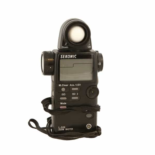 Delegatie synoniemenlijst vochtigheid Sekonic L-508 Zoom Master Light Meter (Ambient/Flash) at KEH Camera