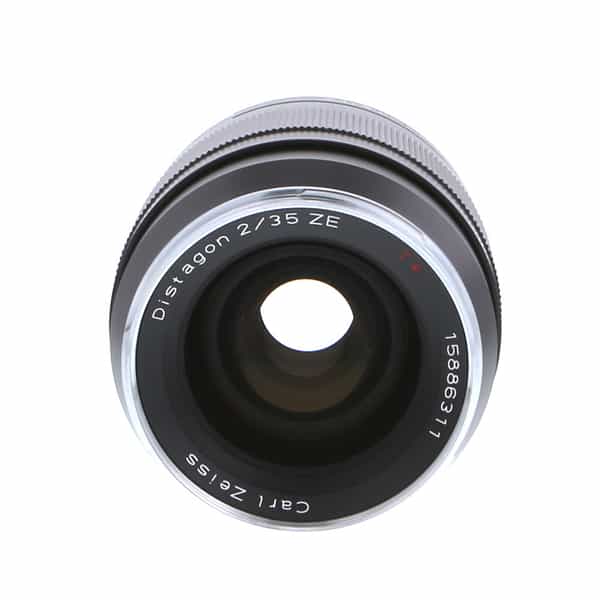 Zeiss 35mm f/2 Distagon ZE T* Manual Focus Lens for Canon EF-Mount, Black  {58} at KEH Camera