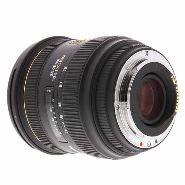 Sigma 24-70mm f/2.8 EX DG HSM IF Lens for Canon EF-Mount {82} at