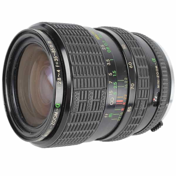 Sigma 35-85mm F/2.8-4 Macro 2-Touch Manual Focus Lens For Olympus OM Mount {52}