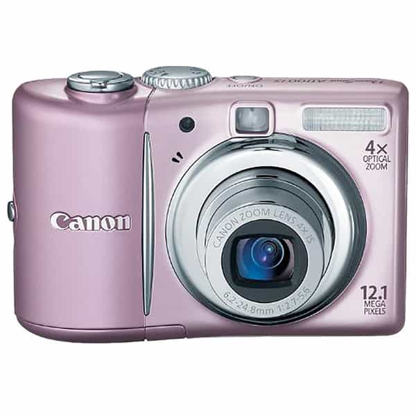 Canon Powershot A1100 IS Digital Camera, Pink {12.1MP}