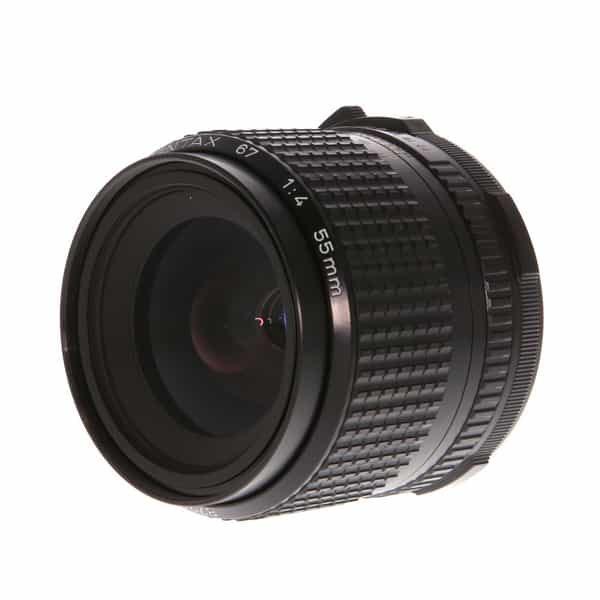 Pentax 55mm F/4 SMC Late Lens For Pentax 6X7 Series {77} - With Caps - BGN