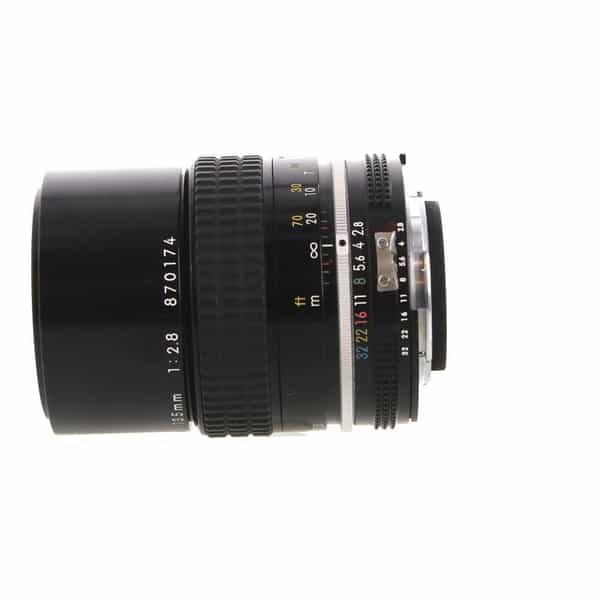 Nikon 135mm f/2.8 NIKKOR AI Manual Focus Lens {52} (f/2.8-32) at