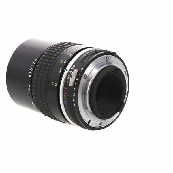 Nikon 135mm f/2.8 NIKKOR AI Manual Focus Lens {52} (f/2.8-32) - With Caps -  BGN