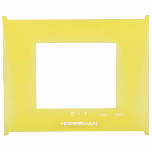 Horseman Mask Set 6X7,6X9,6X12, Yellow