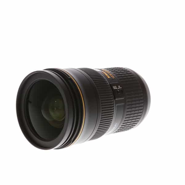 Nikon AF-S NIKKOR 24-70mm f/2.8 G ED Autofocus IF Lens {77} - With Case,  Caps and Hood - LN-