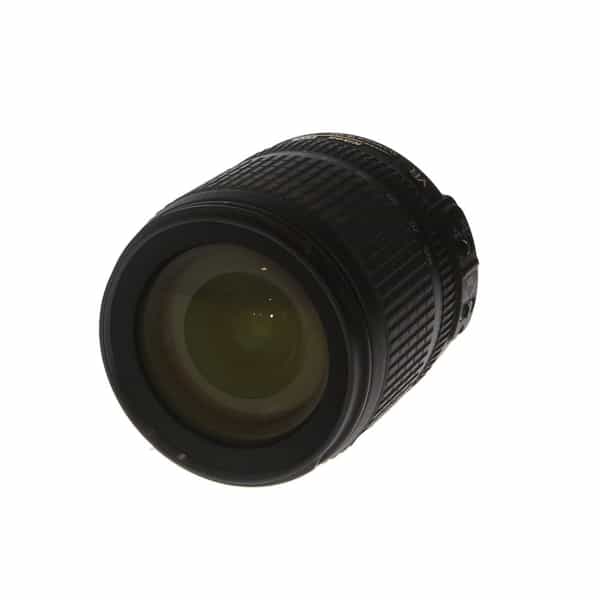 Nikon AF-S DX Nikkor 18-105mm f/3.5-5.6 G ED VR Autofocus Lens for APS-C  Sensor DSLR, Black {67} - With Caps and Hood - EX+