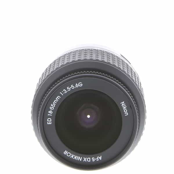 Nikon AF-S DX Nikkor 18-55mm f/3.5-5.6 G ED Autofocus Lens for APS
