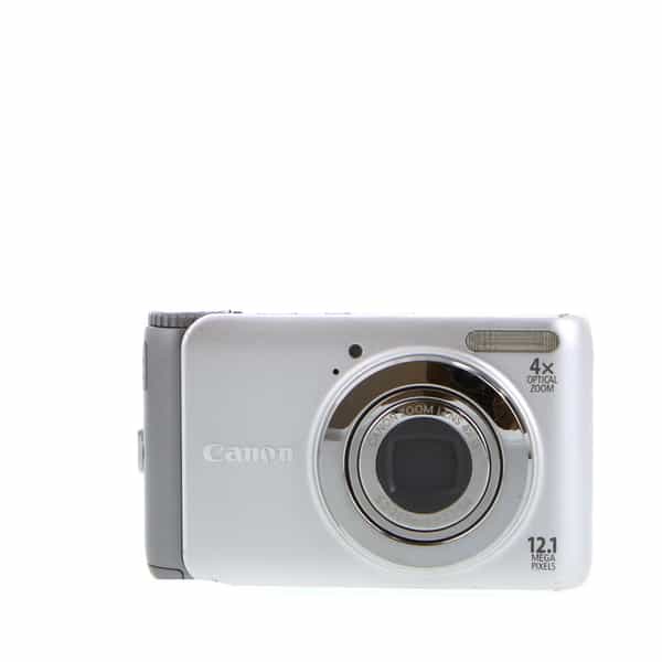 Canon Powershot IS Silver Digital Camera {12.1MP} at KEH Camera