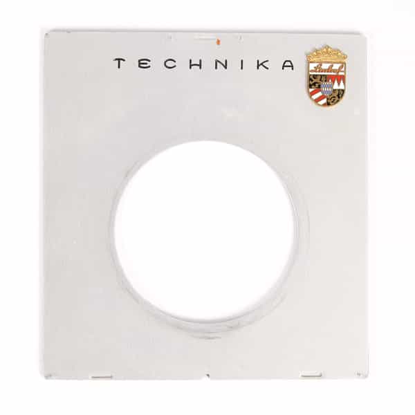 Linhof Tech III 4x5 Lens Board, Chrome, 52 Hole
