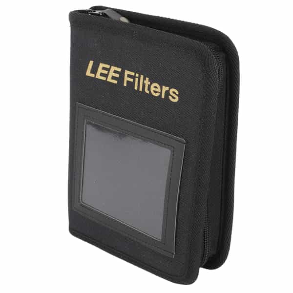 LEE Filters Zippered Pouch Black Holds 10 4x6 Filters