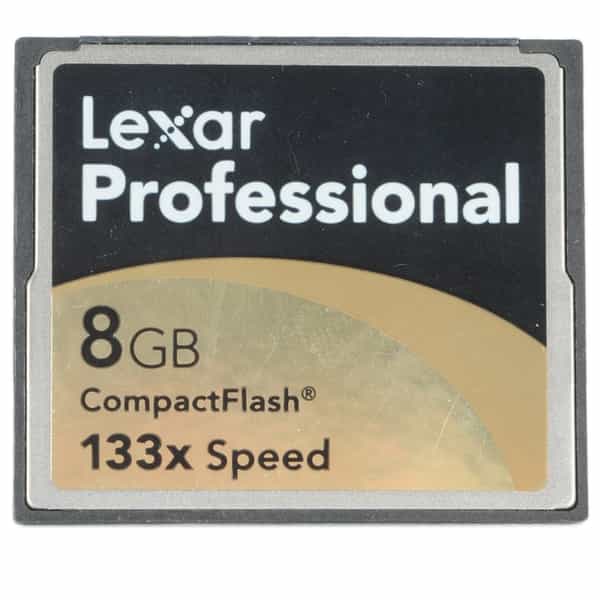 Lexar 8GB 133X Compact Flash [CF] Memory Card