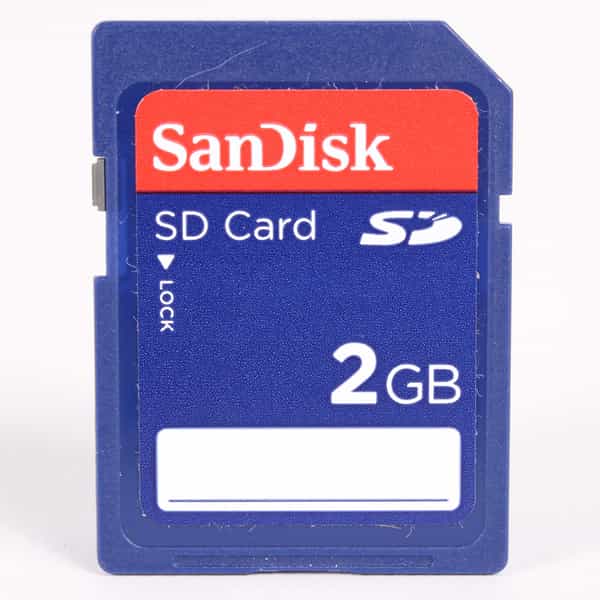 Sandisk 2GB SD Memory Card
