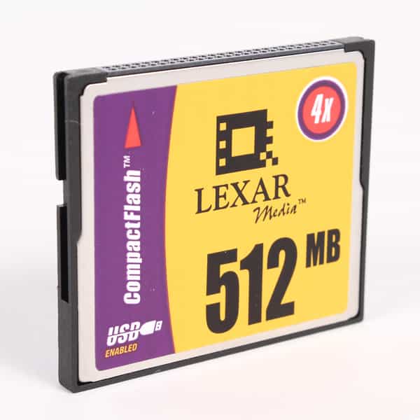 Lexar 512MB Compact Flash [CF] Memory Card