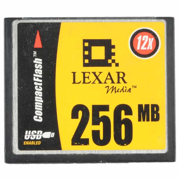 Lexar 256MB Compact Flash [CF] Memory Card