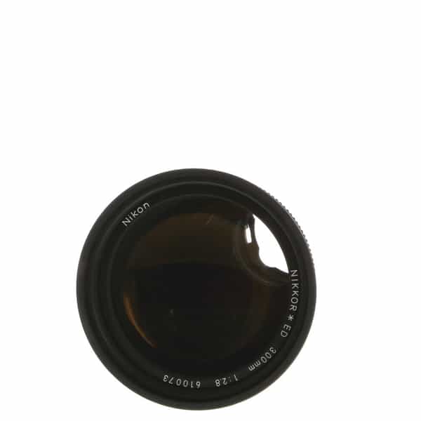 Nikon 300mm f/2.8 NIKKOR*ED IF AIS Manual Focus Lens {39 Drop-In/Filter}  with Built-in Hood - BGN