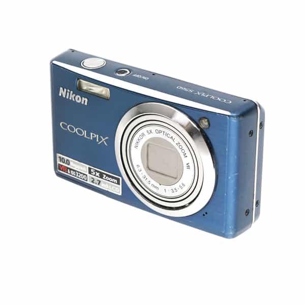 Nikon Coolpix S560 Digital Camera, Blue {10MP}