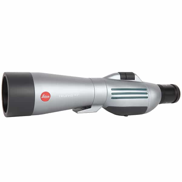 Leica APO-Televid 20-60x 77mm Spotting Scope with Straight Viewing, Silver/Black (40104)