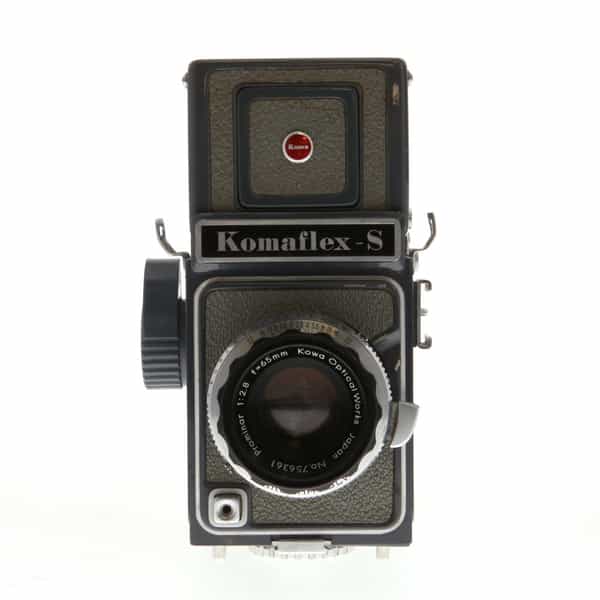 Kowa Komaflex-S 4x4cm SLR (127) Gray Enamel at KEH Camera