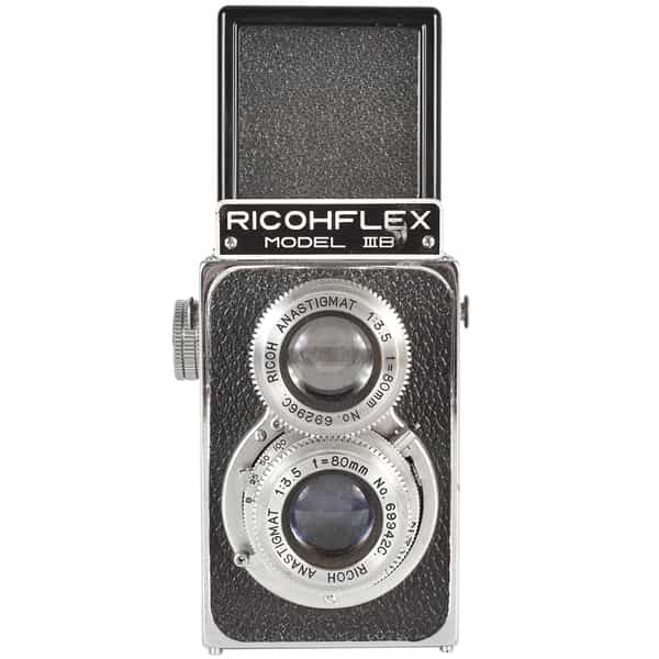 Ricoh Ricohflex Model IIIB with 80mm F/3.5 Anastigmat