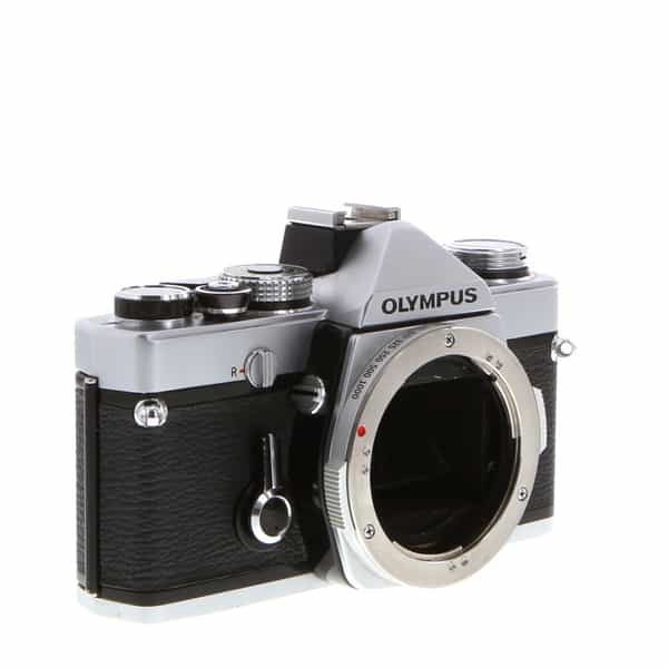 Olympus OM-1 35mm Camera Body, Chrome (with Shoe) at KEH Camera