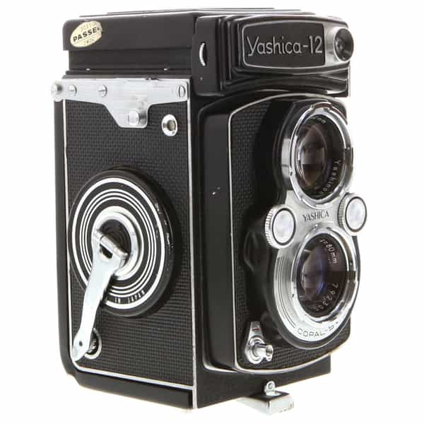 Yashica 12 with 80mm f/3.5 Yashinon Medium Format TLR Camera (6X6 ...
