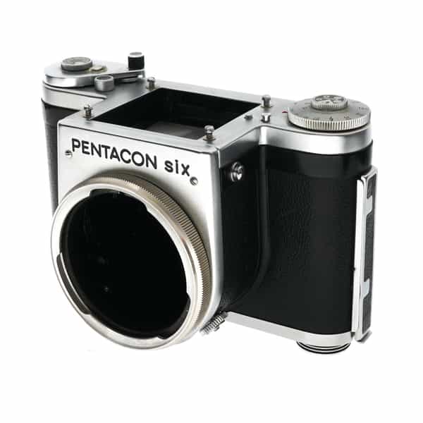 Pentacon Six Chrome Medium Format Camera Body Without Waistlevel Finder