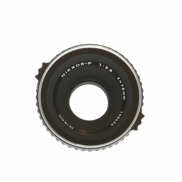 カメラ フィルムカメラ Nikon 75mm f/2.8 Nikkor-P Lens for Bronica EC, S2 System {67} - With  Helical Focus Mount - EX