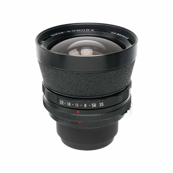 Komura 50mm F/3.5 Super-Komura Lens for Bronica EC, S2 System, Black {77}