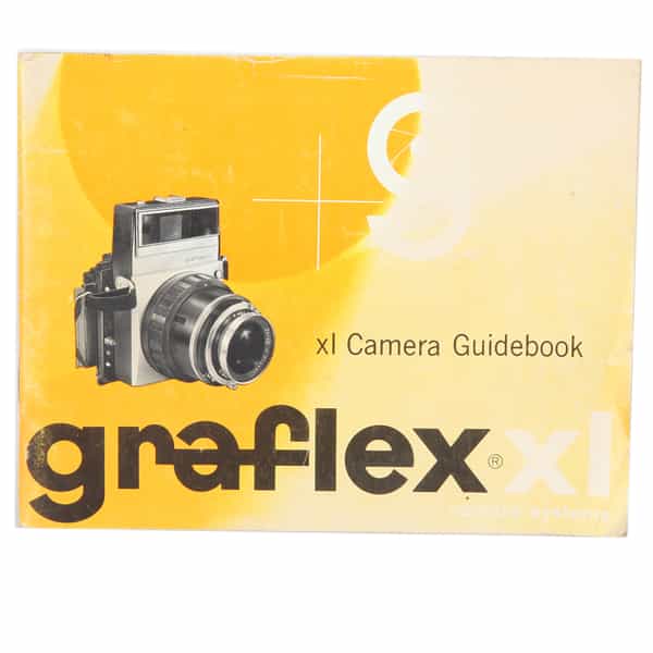 Graflex XL Camera Guidebook Instructions