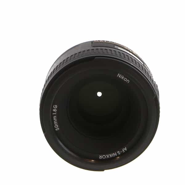 Nikon AF-S NIKKOR 50mm f/1.8 G Autofocus Lens {58} - With Case, Caps and  Hood - LN-