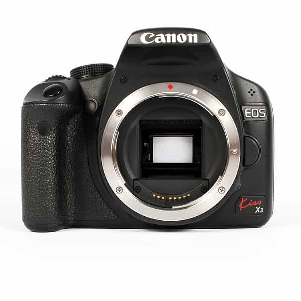 Canon EOS Kiss X3 (Japanese Rebel T1I) DSLR Camera Body, Black 